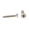 Prime-Line Sheet Metal Screw, Self-Tap, Flat, Phil Dr No. 10 X 1in 18-8 Stainless Steel 25PK 9017059 - alternate 3